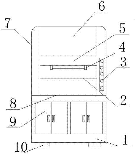 一種環(huán)保型實驗室通風(fēng)柜
