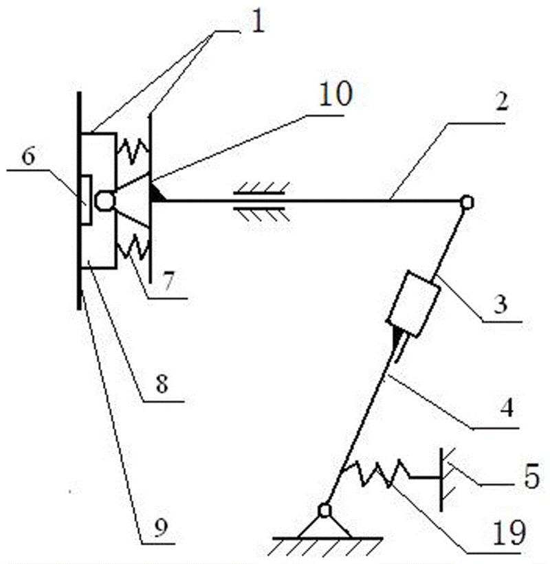 一種基于擺動(dòng)緩沖導(dǎo)軌式電動(dòng)汽車充電裝置